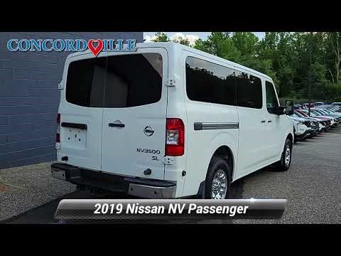 Used 2019 Nissan NV Passenger NV3500 HD SL, Glen Mills, PA P7851