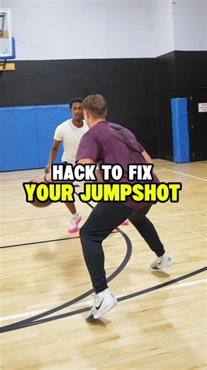If you’re tired of shooting air balls and having a broken jumpshot, then start using this simple shooting trick/hack now! #basketball #nba #tips #shooting