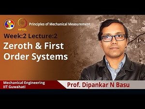Lec 6: Zeroth & first order systems