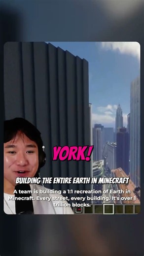 Building the Entire Earth in Minecraft