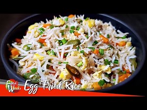 Egg Fried Rice | Easy Egg Fried Rice with Vegetables | Indian Style | Fried Rice Recipe | Foodworks