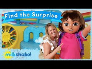 Milkshake! Studio Games | Find the surprise | Olivia and DORA