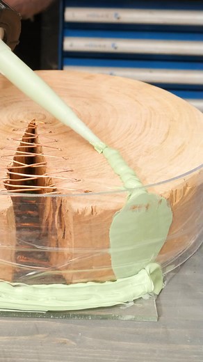 32K views · 53 reactions | Log Restoration With Epoxy?! | Crafty School | Facebook