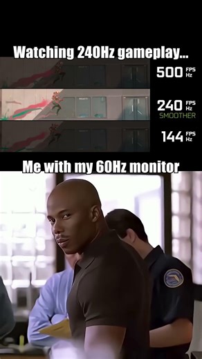 500 FPS means nothing if your monitor is from 2010 💀🔥