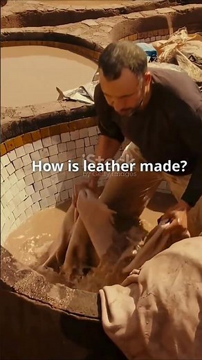 How is leather made?