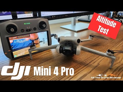 DJI Mini 4 Pro Altitude Test