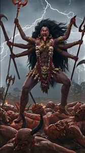 "Mahakali vs Asuras ⚡🔥 | Maa Kali Ka Mahayudh | Cinematic Mythological AI Video" #shorts #bome