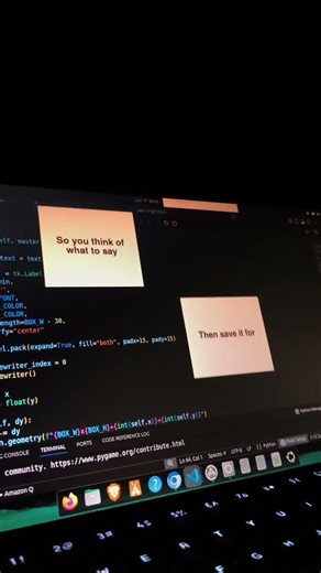 Earings - lyrics using python tkinter library #coding #earrings #shorts #python #programming