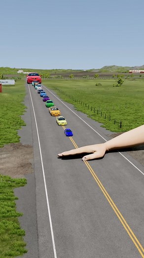 25K views · 127 reactions | Small Car vs GIANT Car!  Giant SLAP...