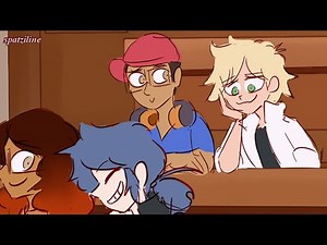 Adrien can't stop daydreaming about Marinette [Miraculous Ladybug Comics]