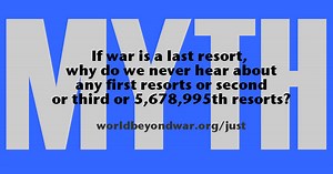 Myth: War Is Just - World BEYOND War