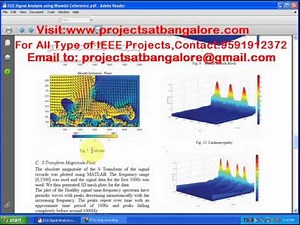 ECG Signal Analysis using Wavelet Coherence and S-Transform for Classification