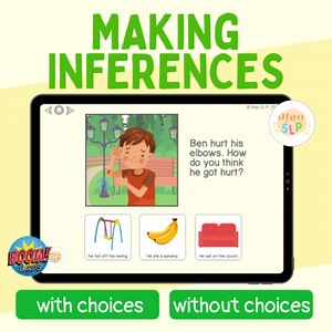 Making Inferences: Visual Scenarios for Speech Therapy Boom Cards™