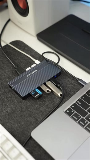 Plug & Play: Expand Your MacBook’s Capabilities with 14 Ports 🔌#TechUpgrade#anyoyo#USBHub#ProductivityBoost#Macbook#DockingStation#TechEssentials#10Gbps