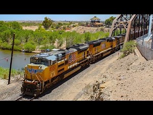 Union Pacific Trains In Yuma, AZ! (Part 1)