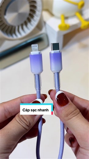 Cáp sạc nhanh 30W cho iPhone - dẫn điện ổn định, không nóng