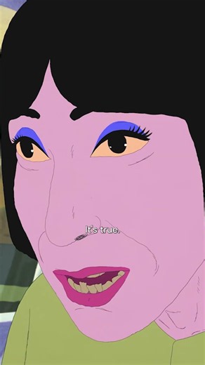 Unknowable cosmic mysteries are portrayed in vivid hues in the painterly animated short GOD IS SHY.