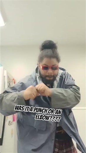 WAS IT A PUNCH OR AN ELBOW??? #youtubeshorts #comedy
