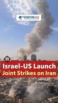 Israel-US Launch Joint Strikes on Iran; Tehran Hit, Airspace Shut