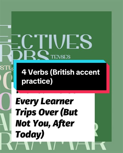 Fed up having to constantly repeat yourself? Would softening your native accent improve how others understand your English? Take advantage of the Black Friday deal on my British accent training. Get the full British Accent Bundle training package for only £59 this week. Link in bio. #britishaccent #verbs #britishpronunciation #fluentenglish #SpeakClearly