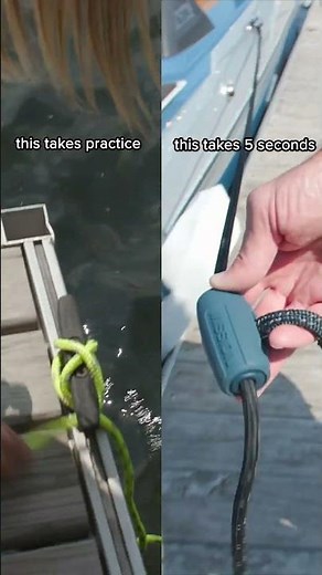 DREADKNOT makes docking easy by locking your line in seconds without knots! #boating #docking