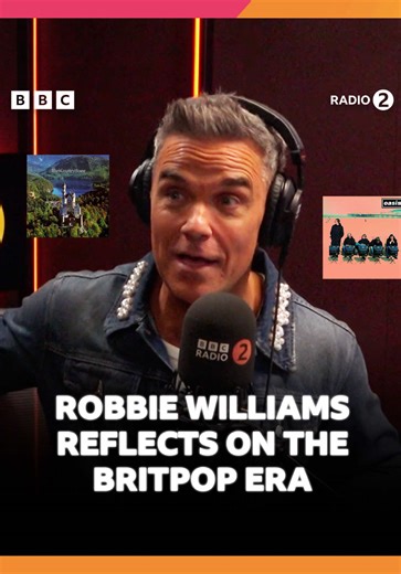 Robbie Williams Unveils Britpop Secrets on BBC Sounds