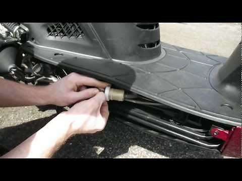 DIY TUTORIAL HOW TO REPLACE A FUEL FILTER ON ANY SCOOTER, MOPED, OR SMALL ENGINE.