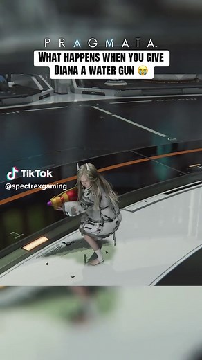 Diana's Water Gun Prank!