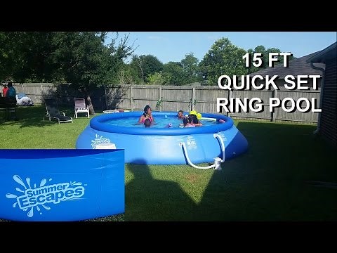 Summer Escapes Quick Set Swimming Pool