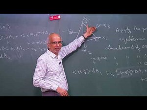 Derivation of stress tensor and Navier stokes equation #swayamprabha #ch33sp