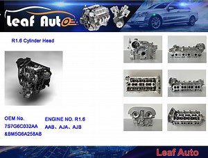 [Hot Item] R1.6 Cylinder Head OEM No. 7s7g6c032AA&Bm5g6a258ab Engine No. R1.6aab Aja Ajb