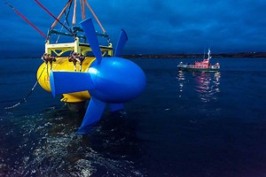 Inventée par Sabella, cette hydrolienne va produire de l’hydrogène (vert) sur une île bretonne