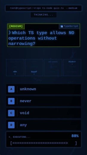 TypeScript Types: The unknown Type