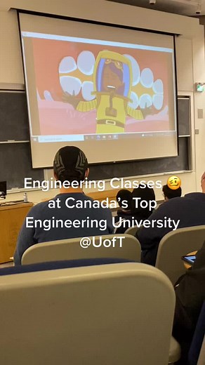 I didn’t pay so much to see 4th grade science videos in my Chemical engineering classes #uoft