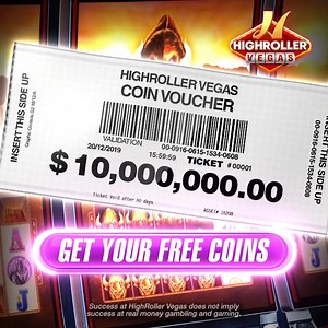 30K views · 1K reactions | Experience the ultimate casino experience with 170 top-notch slots! Claim your 5M free coins and start playing today! | HighRoller Vegas | Facebook