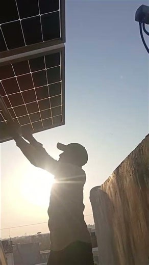 3kw Heavy structure installation completed in kalyanpur kanpur If need solarthen contect6306433327