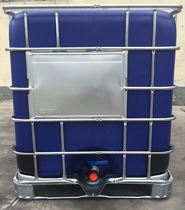[Hot Item] Plastic Container 1000 Liter IBC Tank with Galvanized Steel Cage