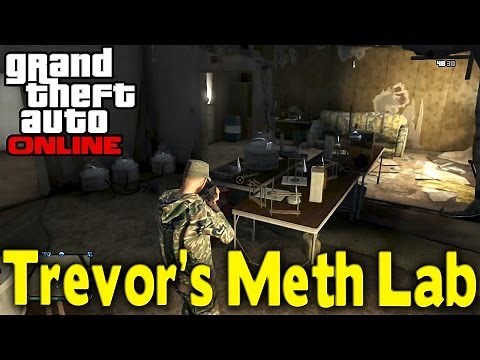 GTA Online - How To Get Into "TREVOR'S METH LAB" (Secret Location Tutorial) [GTA V Multiplayer]