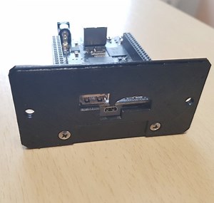 Rack Mount Adapter for Beaglebone Black for modular 19″ 2U system #3DThursday #3DPrinting