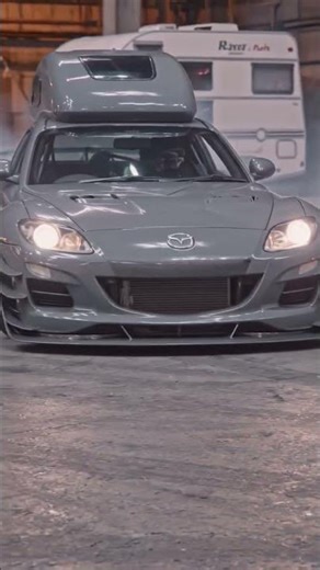 Mazda Rx 8 camper drifting