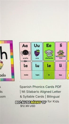 Bilingual Third Grade Resources | Spanish Phonics and NJSLA Support for ELL #bilingualresources