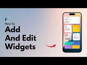 iOS 26: How to Add And Edit Widgets on Your iPhone (2025 Full Guide)