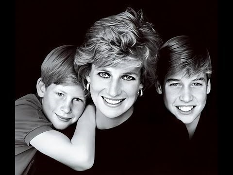 Princess Diana & her sons