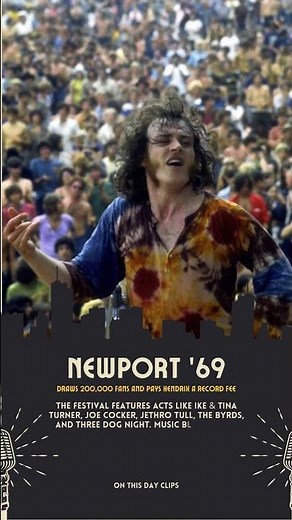 On This Day: June 20, 1969 – Newport ’69 Draws 200,000 Fans and Pays Hendrix a Record Fee