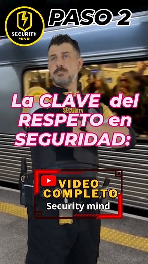 ¿Sabías que en seguridad privada bastan 10 segundos para que una persona decida si te respeta o no? En este clip te muestro el inicio del Paso 2 del Método Security Mind, donde hablamos de presencia, uniforme y dotación profesional. Este paso es uno de los más importantes: tu imagen comunica autoridad… o la pierde. 📌 El vídeo COMPLETO del Paso 2 ya está disponible en mi canal de YouTube. Entra a mi bio y clica en el enlace para verlo entero. 🟡 Security Mind. 🟡 Y recuerda… tú puedes ser parte 