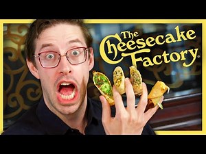Keith Eats Everything At Cheesecake Factory - Part 1