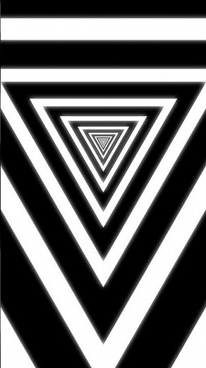 Triangle Optical Illusion Looping Vertical Background #Shortsvideo #opticalillusion #illusion