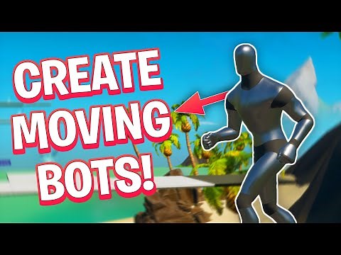 How to Create Moving Bots / Zombies! (Fortnite Creative)
