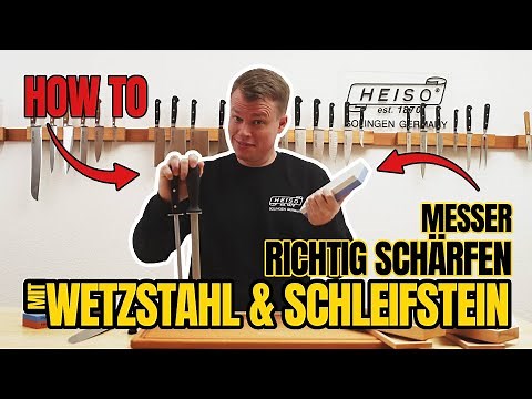 How do I sharpen my knives properly? 🔪 Honing steel or whetstone – the practical guide