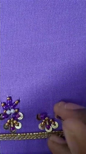 🌷 Aari Jamikki work 🌷 #aariwork